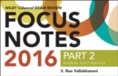 Image for Wiley CIAexcel Exam Review 2016 Focus Notes : Part 2, Internal Audit Practice