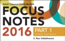 Image for Wiley CIAexcel Exam Review 2016 Focus Notes : Part 1, Internal Audit Basics