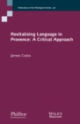 Image for Revitalising language in Provence  : a critical approach
