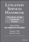 Image for Litigation Services Handbook, 2016 Cumulative Supplement