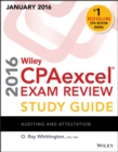 Image for Wiley CPAexcel exam review study guide January 2016.: (Auditing and attestation)