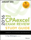 Image for Wiley CPAexcel exam review study guide January 2016.: (Financial accounting and reporting)