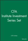 Image for CFA Institute Investment Series Set