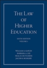 Image for LAW OF HIGHER EDUCATION VOLUME 1 A COMPR