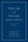 Image for The law of higher education: a comprehensive guide to legal implications of administrative decision making