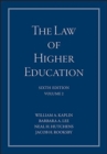 Image for LAW OF HIGHER EDUCATION VOLUME 2 A COMPR