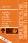 Image for Applying college change theories to student affairs practice : 174
