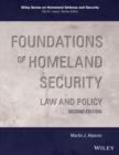 Image for Foundations of homeland security: law and policy
