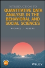 Image for Introduction to Quantitative Data Analysis in the Behavioral and Social Sciences