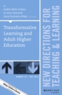 Image for Transformative Learning and Adult Higher Education
