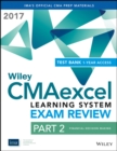 Image for Wiley CMAexcel Learning System Exam Review 2017: Part 2, Financial Decision Making (1-year access).