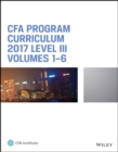 Image for CFA Program Curriculum 2017 Level III, Volumes 1 - 6