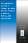 Image for Working Memory Capacity in Context