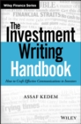 Image for The investment writing handbook: how to craft effective communications to investors
