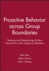 Image for Proactive Behavior across Group Boundaries