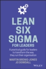 Image for Lean six sigma for leaders