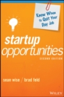 Image for Startup opportunities  : know when to quit your day job