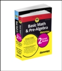 Image for Basic Math &amp; Pre-Algebra For Dummies Book + Workbook Bundle