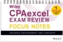 Image for Wiley CPAexcel Exam Review January 2017 Focus Notes : Business Environment and Concepts