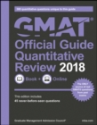 Image for GMAT Official Guide 2018 Quantitative Review: Book + Online