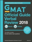Image for The official guide for GMAT verbal review 2018