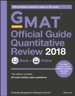 Image for The official guide for GMAT quantitative review 2018