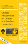Image for Critical Perspectives on Gender and Student Leadership