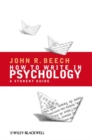 Image for How to write in psychology: a student guide