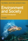 Image for Environment and society  : a critical introduction
