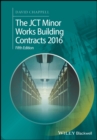 Image for The JCT minor works building contracts 2016