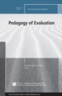 Image for Pedagogy of Evaluation