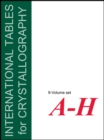Image for International Tables for Crystallography, 9 Volume Set: Volumes A - H