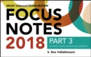 Image for Wiley CIAexcel Exam Review 2018 Focus Notes, Part 3