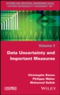 Image for Data uncertainty and important measures