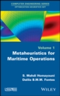 Image for Metaheuristics for Maritime Operations : Volume 1