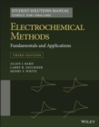 Image for Electrochemical methods  : fundamentals and applications: Student solutions manual