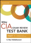 Image for Wiley CIA Test Bank 2019 : Part 1, Essentials of Internal Auditing (1-year access)