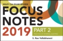 Image for Wiley CIAexcel Exam Review Focus Notes 2019, Part 2