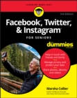 Image for Facebook, Twitter, and Instagram for seniors for dummies