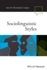 Image for Sociolinguistic Styles