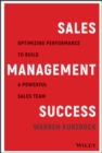 Image for Sales management success: optimizing performance to build the best salesforce in business
