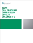 Image for CFA Program Curriculum 2020. Level II, Volumes 1-6 : Level II, volumes 1-6