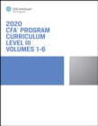 Image for CFA Program Curriculum 2020 Level III, Volumes 1 - 6