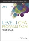 Image for Wiley Study Guide + Test Bank for 2019 Level I CFA Exam