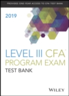Image for Wiley Study Guide + Test Bank for 2019 Level III CFA Exam