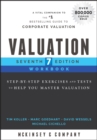 Image for Valuation workbook  : step-by-step exercises and tests to help you master Valuation, seventh edition