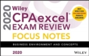 Image for Wiley CPAexcel exam review 2020 focus notes: Business environment and concepts