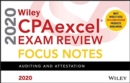 Image for Wiley CPAexcel exam review 2020 focus notes: Auditing and attestation