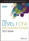 Image for Wiley&#39;s Level I CFA Program Study Guide + Test Bank 2020