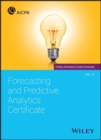 Image for Forecasting and predictive analytics certificate